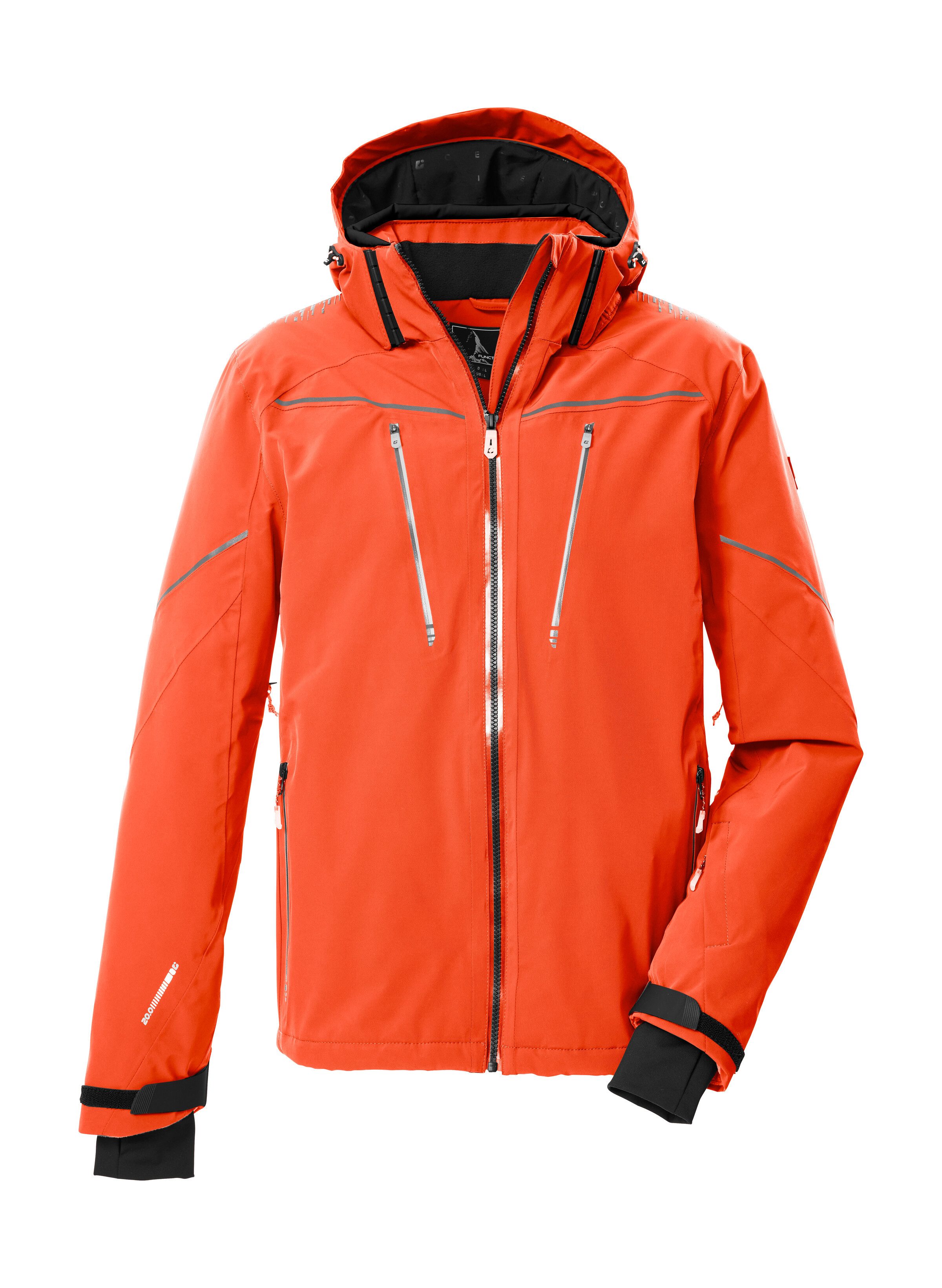 Killtec Skijacke KSW 50 MN SKI JCKT Herren Skijacke: wasserdicht, atmungsaktiv, 4-Wege-Stretch, Schneefang