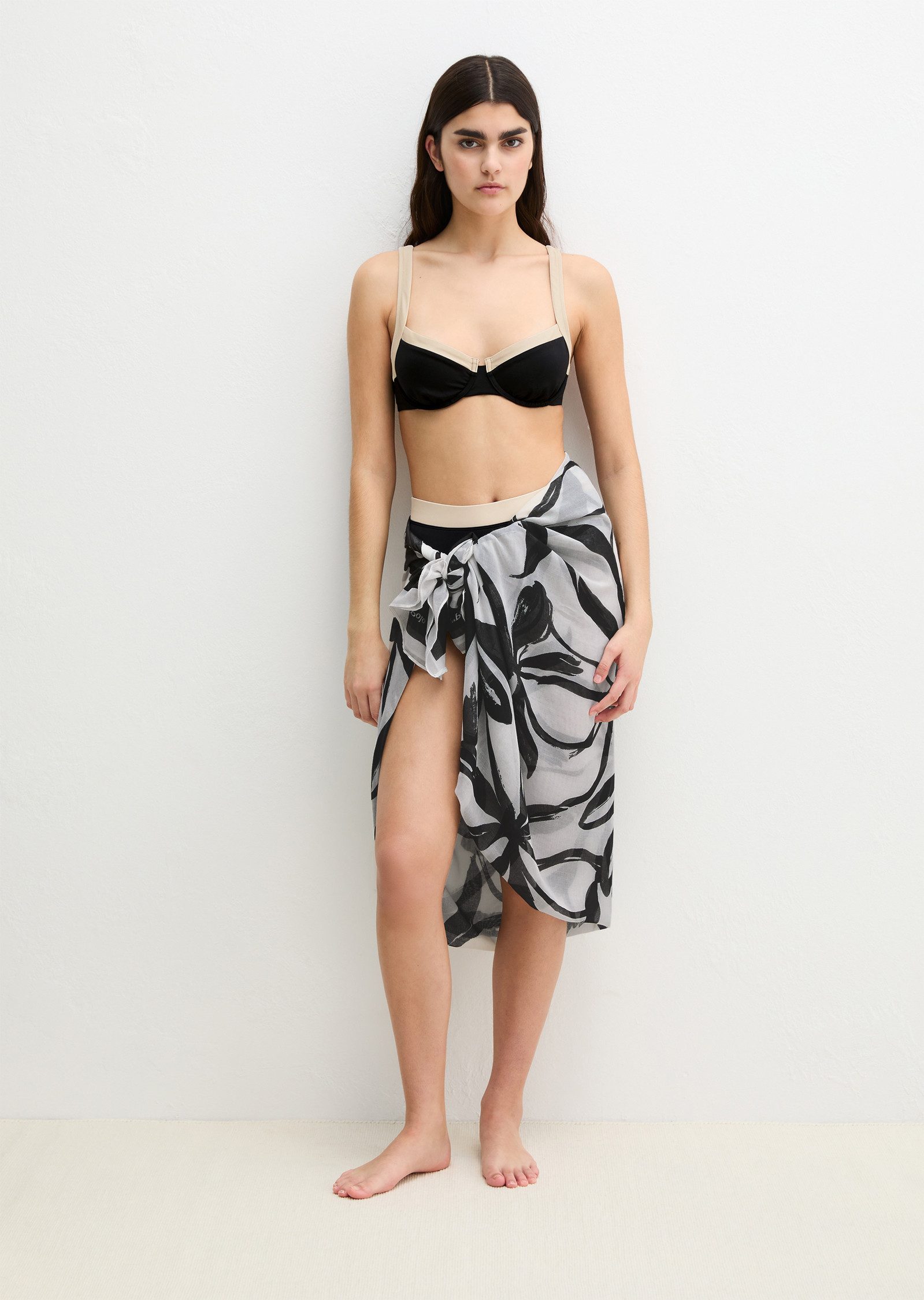 Marc O'Polo Bandeau-Bikini-Top Contrast Color Binding