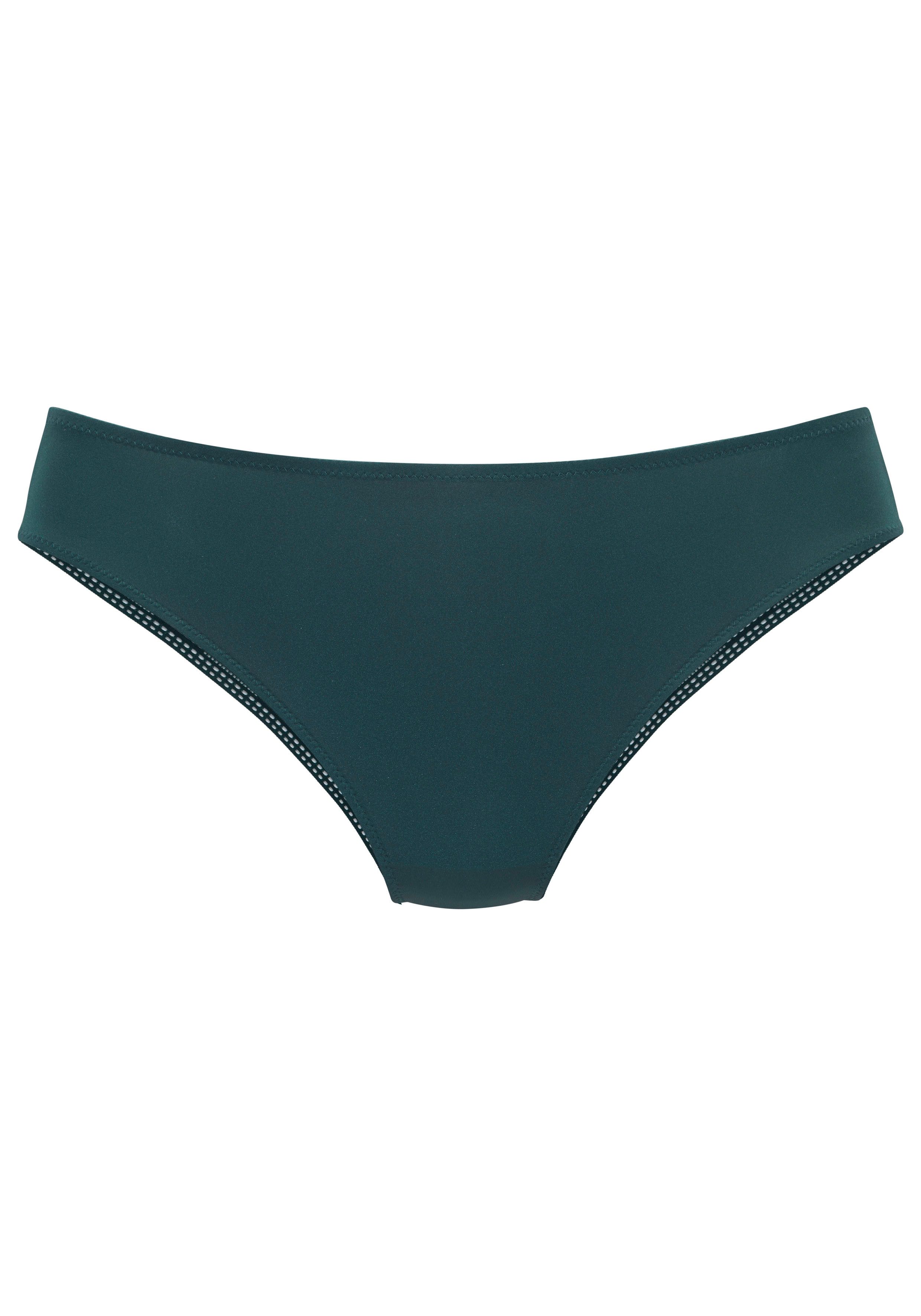 s.Oliver Slip Fabienne aus graphischer Spitze mit modischem Netzeinsatz