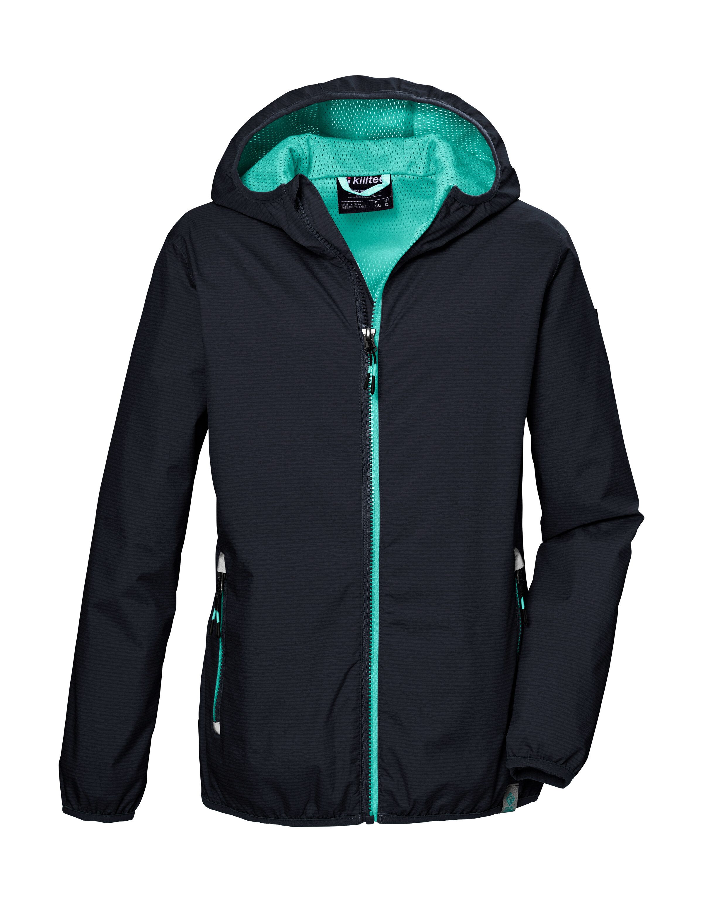 Killtec Funktionsjacke KOS 138 GRLS JCKT Kinderjacke: wasserdicht, reflektierend, elastisch