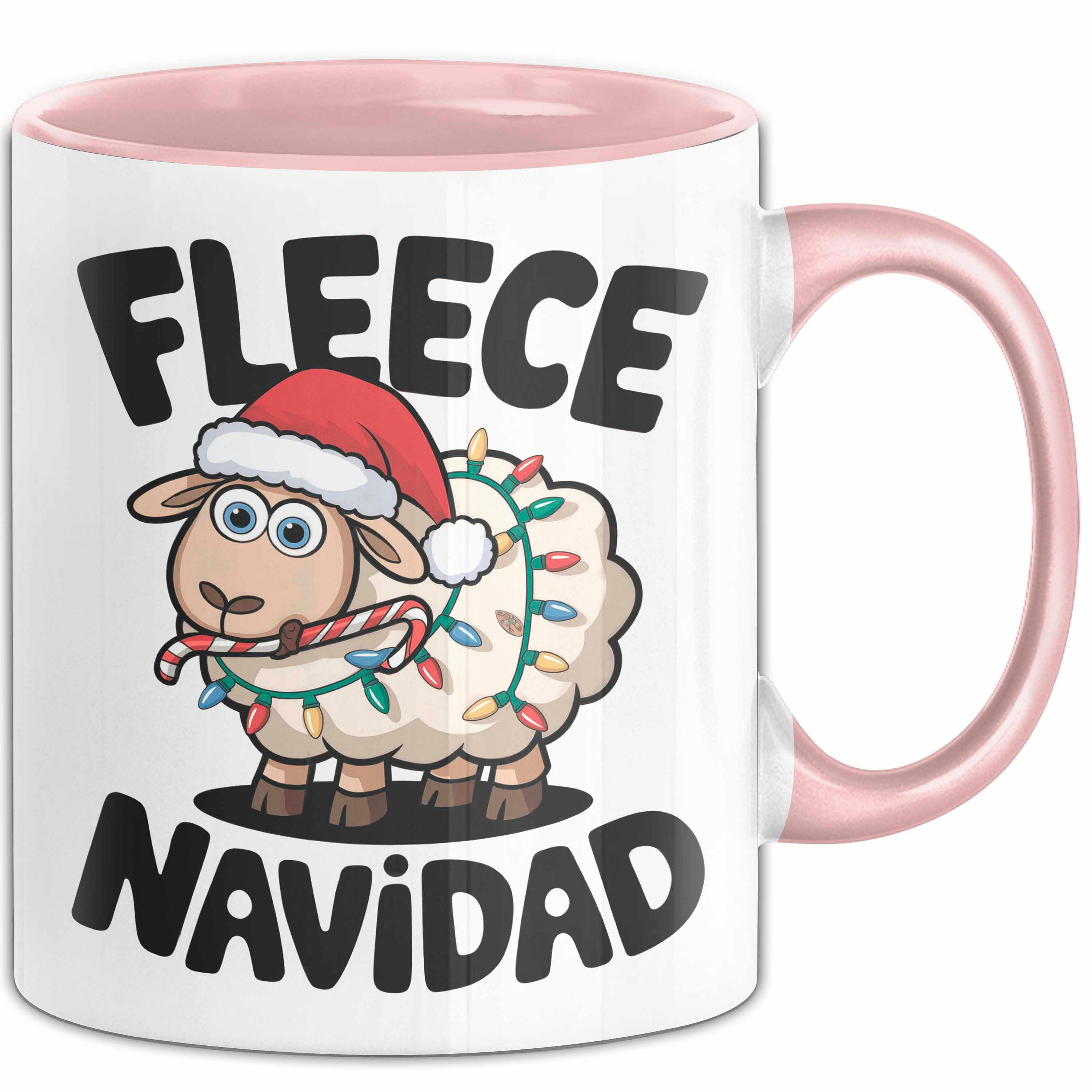 Trendation Tasse Schaf Tier Bauer Tasse Becher Geschenk Lustige Geschenkidee Spruch Fle, Keramik