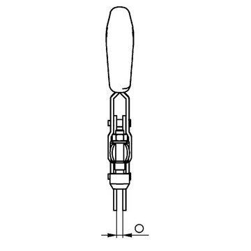 AMF Spannzwinge Senkrechtspanner 6802 Gr. 1