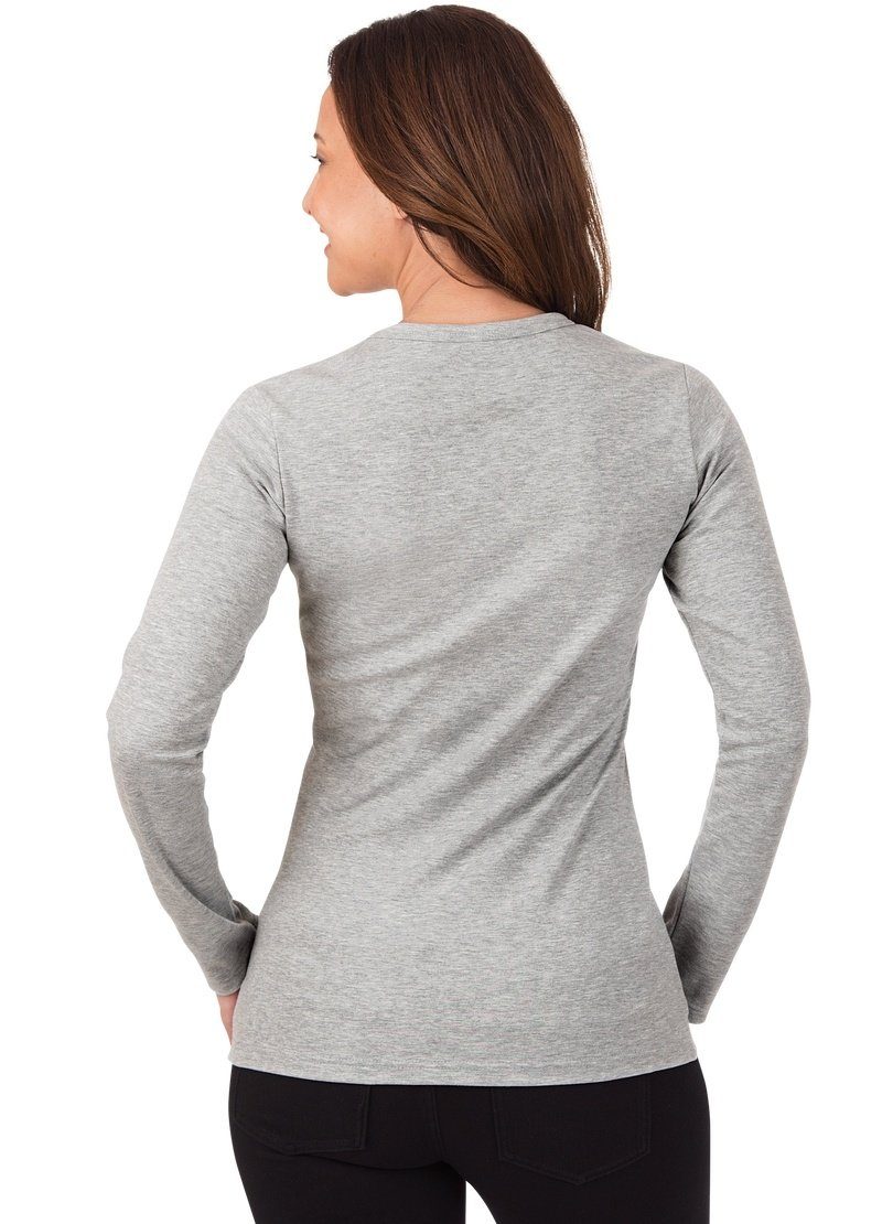 Trigema Longsleeve TRIGEMA Langarmshirt (1-tlg)