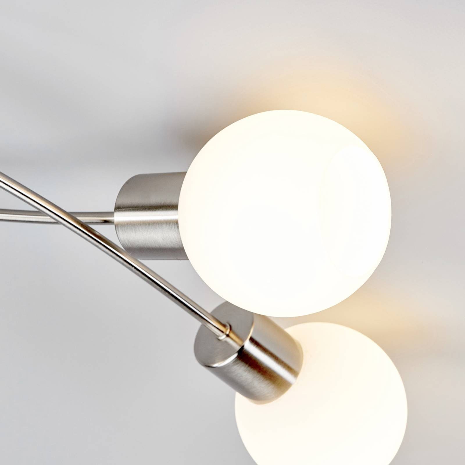 Lindby Deckenleuchten Elaina, Metall, Alu IP20, 3 x 4,5 W LED