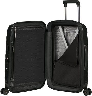 Samsonite Hartschalen-Trolley Proxis, 55 cm, 4 Rollen, Handgepäck Trolley Volumenerweiterung USB-Schleuse TSA-Zahlenschloss