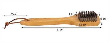 Weber Grillbürste 30 cm mit Bambusgriff