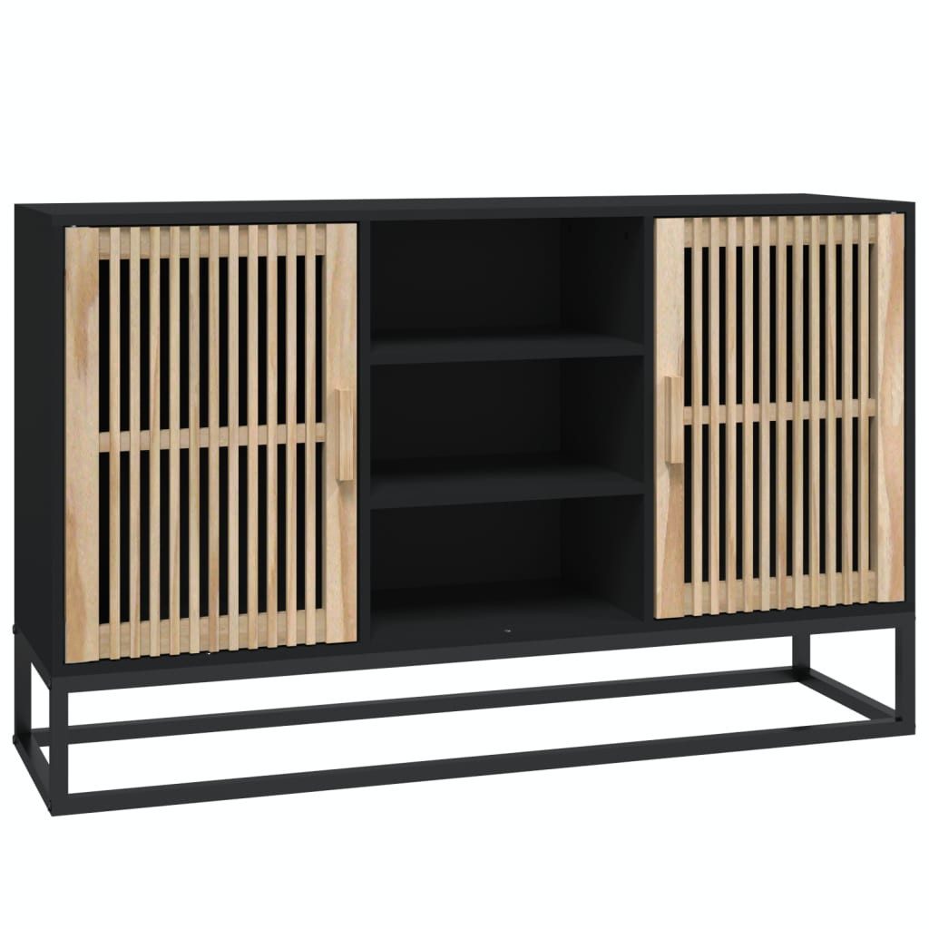 vidaXL Sideboard Sideboard Schwarz 105x30x65 cm günstig online kaufen