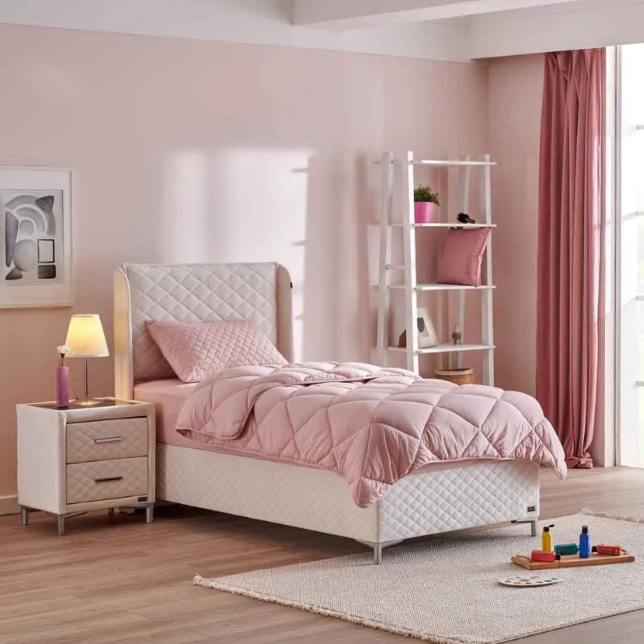 gowoll Kinderbett mit Matratze Boxspringbett 120 x 200 cm, 140 x 200 cm inkl. Lieferung (Set)