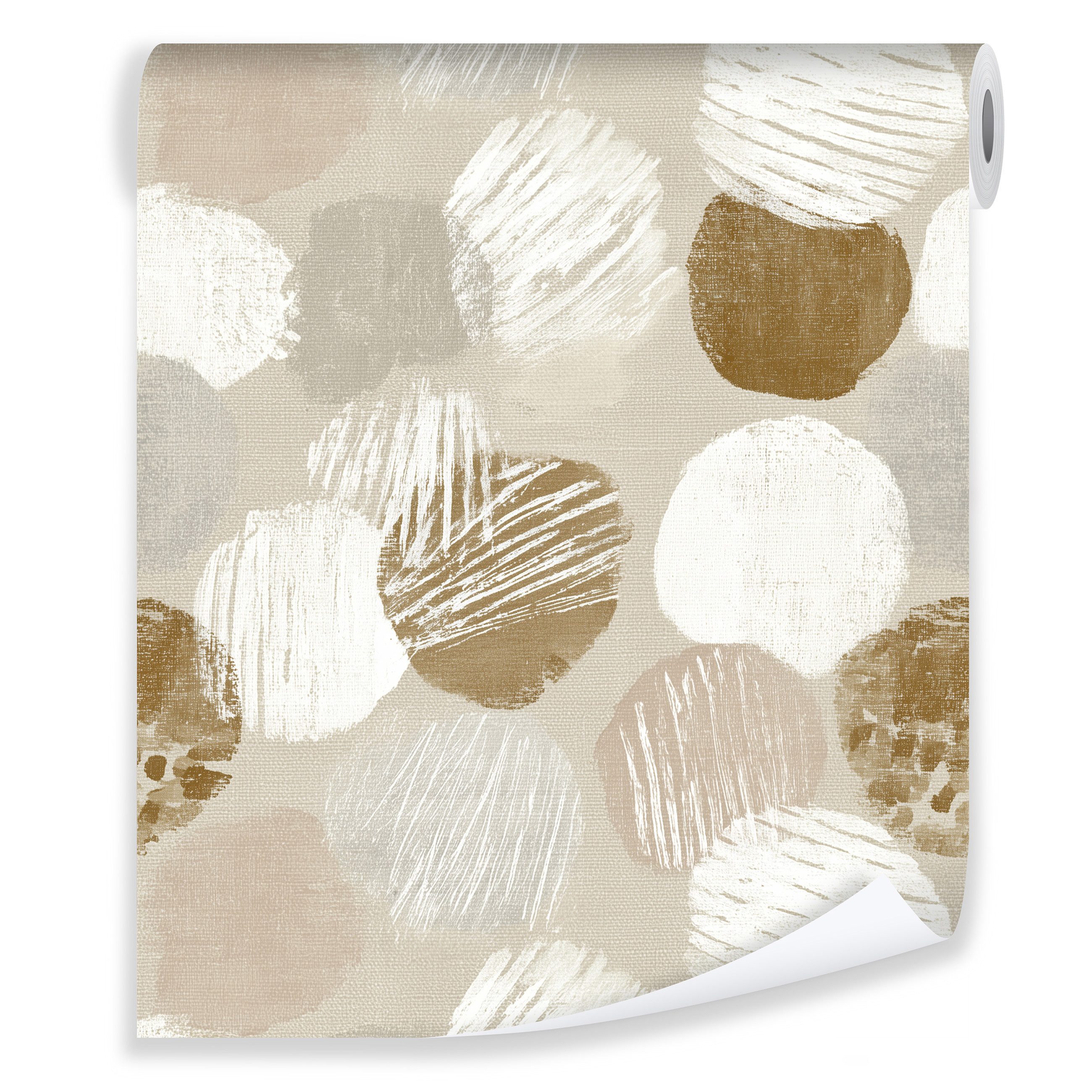 Wallarena Fototapete Art deco Abstrakt - Mehrfarbig - Modern - Vlies - Schlafzimmer, glatt