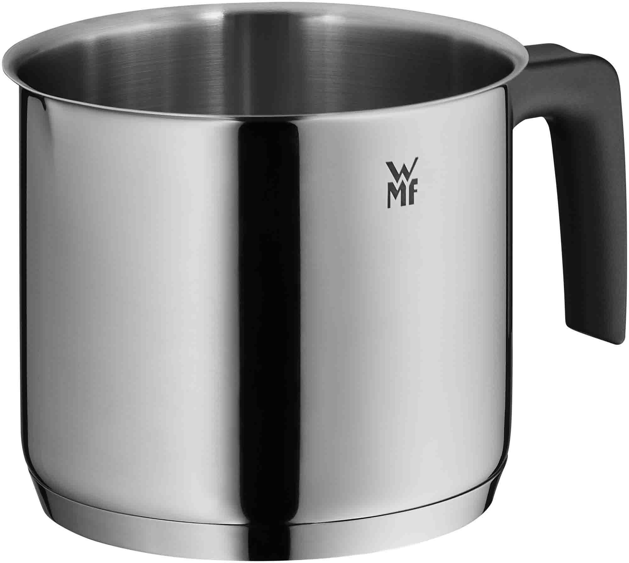 WMF Milchtopf kleiner Topf ohne Deckel, Cromargan® Edelstahl Rostfrei 18/10 (1-tlg), mit Ausguss und breitem Schüttrand, Induktion, 1,7 Liter