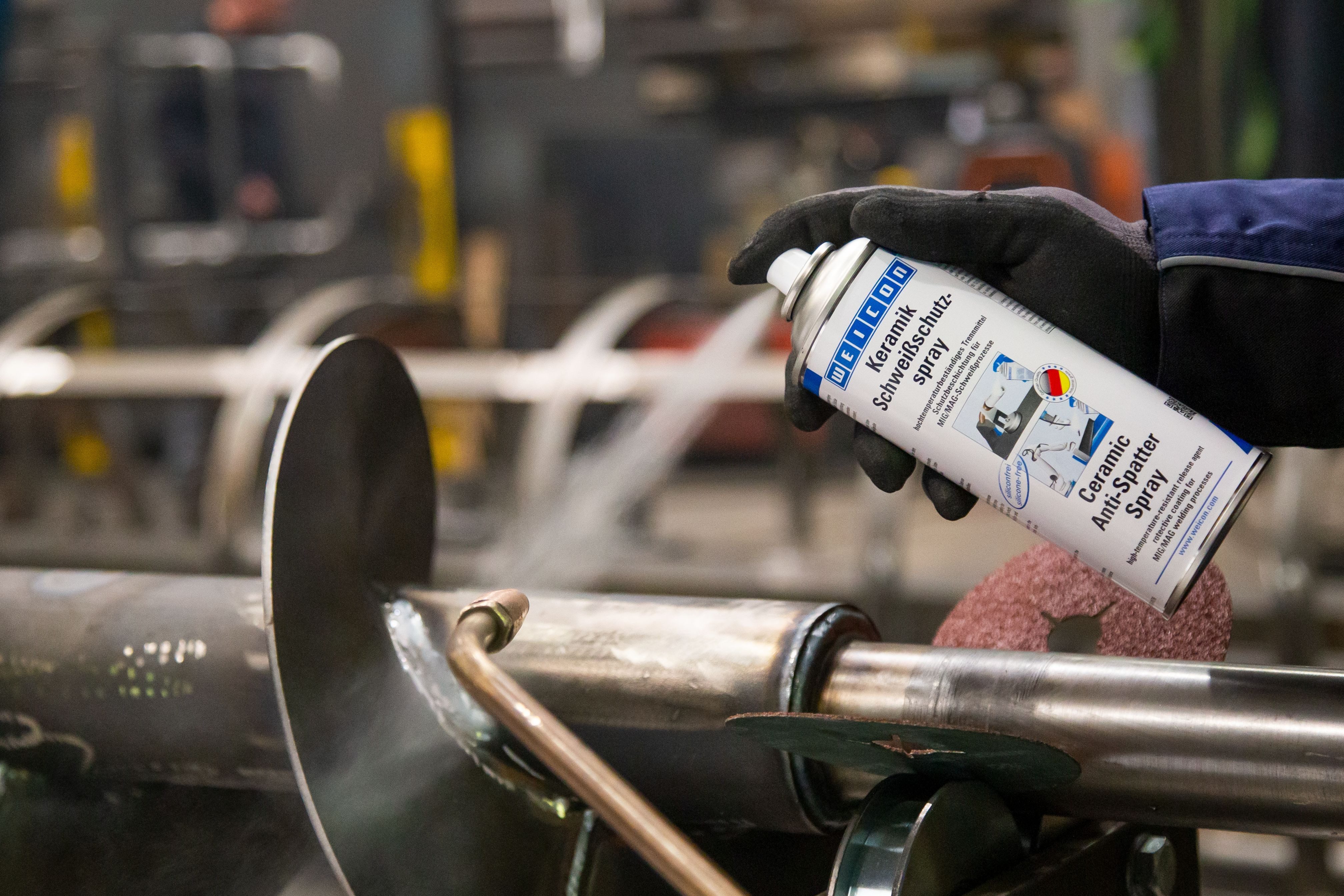 WEICON Formen-Trennspray Keramik Schweißschutzspray, 0.4, hochtemperaturbeständiges Trennmittel