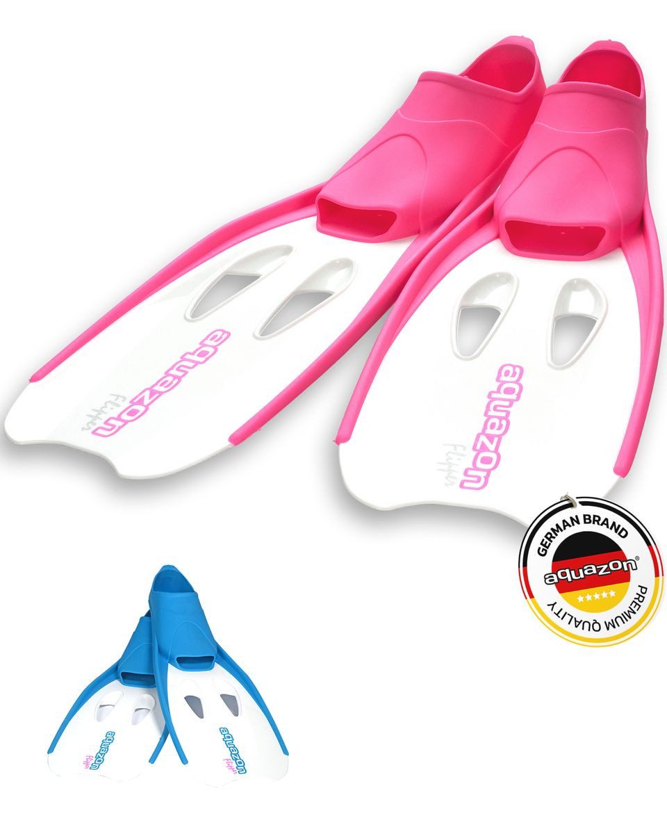 AQUAZON Flosse FLIPPER Robuste Трубка- Schwimmflossen für Kinder, Damen
