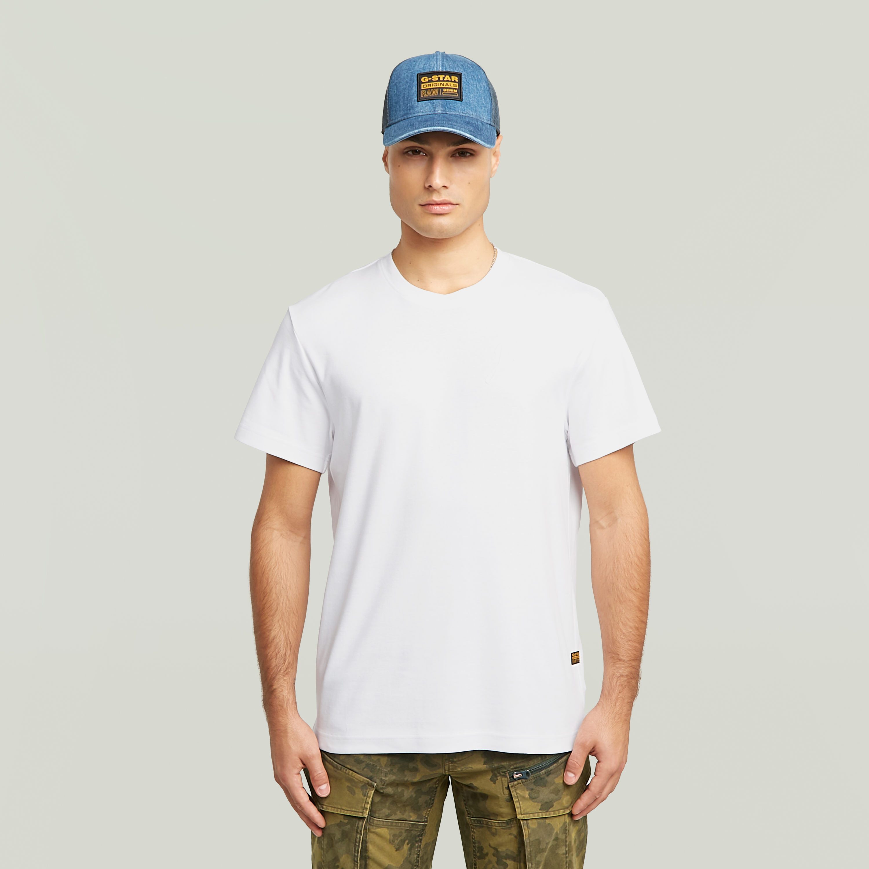 G-STAR T-Shirt Script mit Rundhals, aus günstig online kaufen