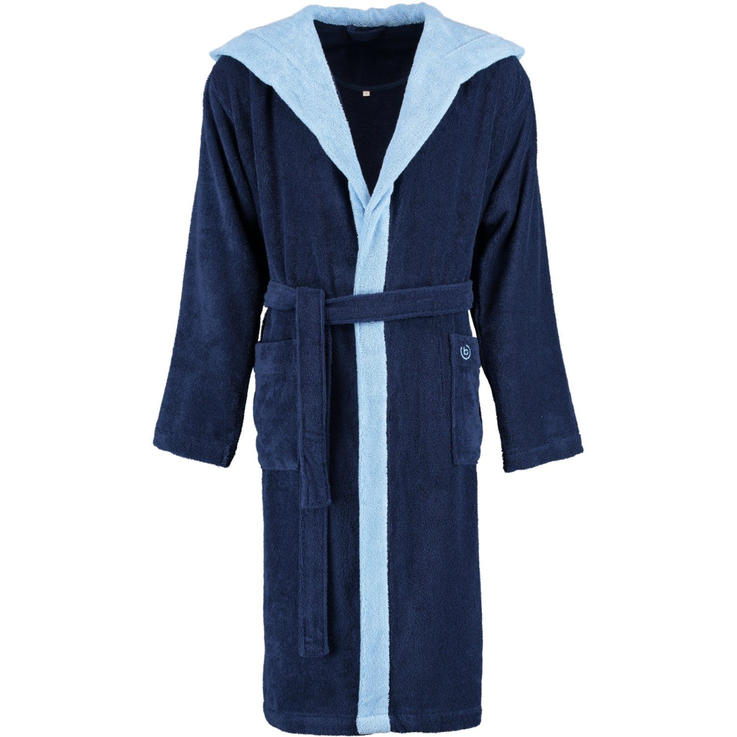 bugatti Herrenbademantel Stefano Kapuze Frottier, Kapuze, 100% Baumwolle günstig online kaufen