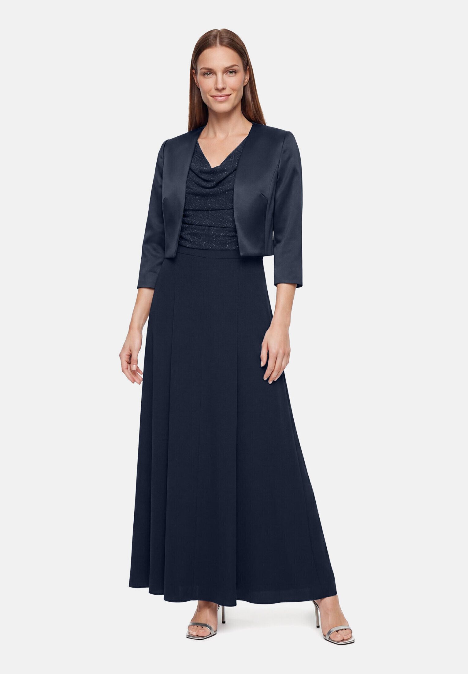 Vera Mont Bolerojacke Damen mit Kellerfalten