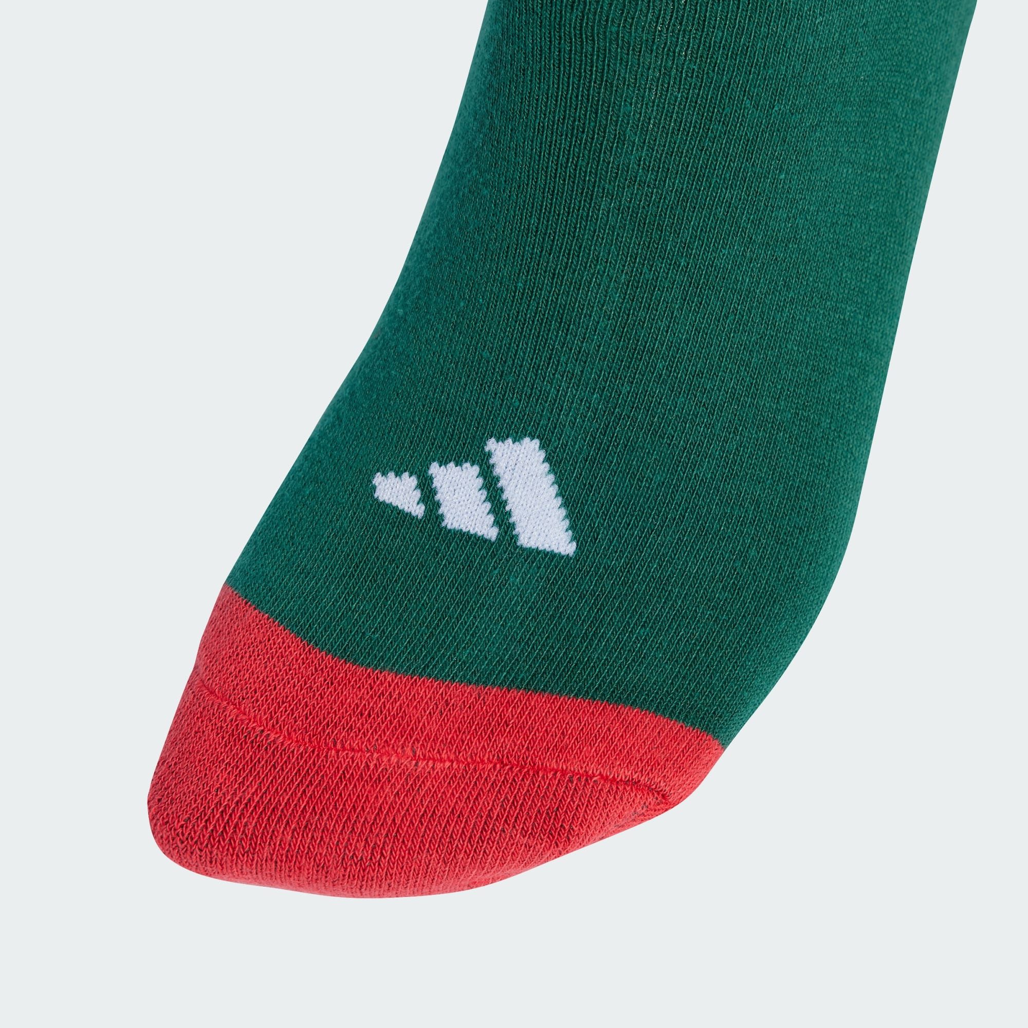 Sportsocken ADIDAS CHRISTMAS GRAPHIC CREW SOCKEN 3ER-PACK