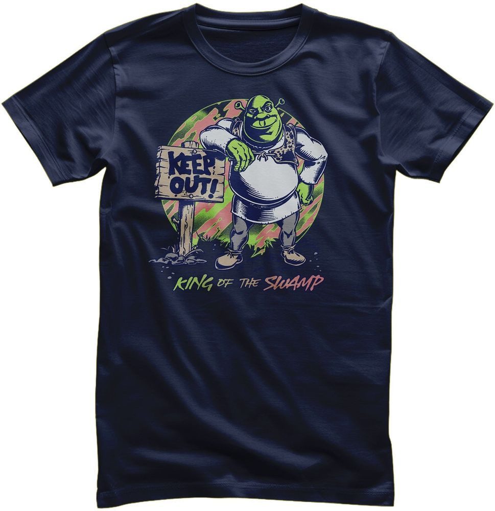 Shrek T-Shirt KEEP OUT - King Of The Swamp T-Shirt