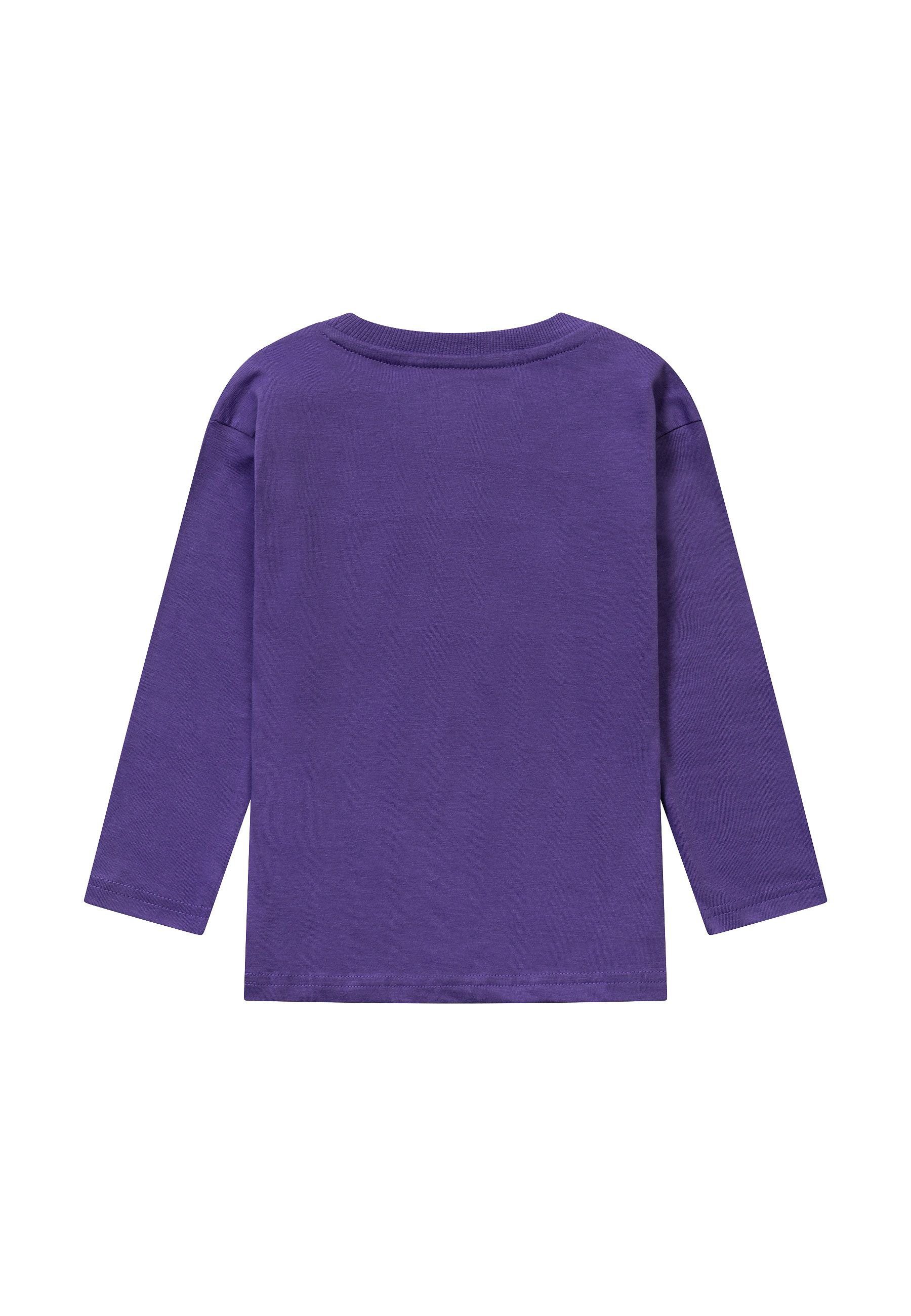 3er-Pack bedruckte Langarmshirt MINOTI (3y-14y) Langarm-T-Shirts Lila