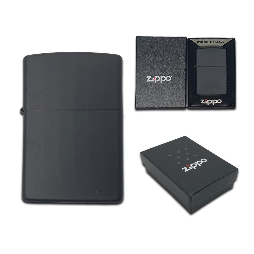 Zippo Feuerzeug Zippo Classic Feuerzeuge Benzinfeuerzeug Zeitlos Geschenk Box, Zeitloses Design trifft Qualität.