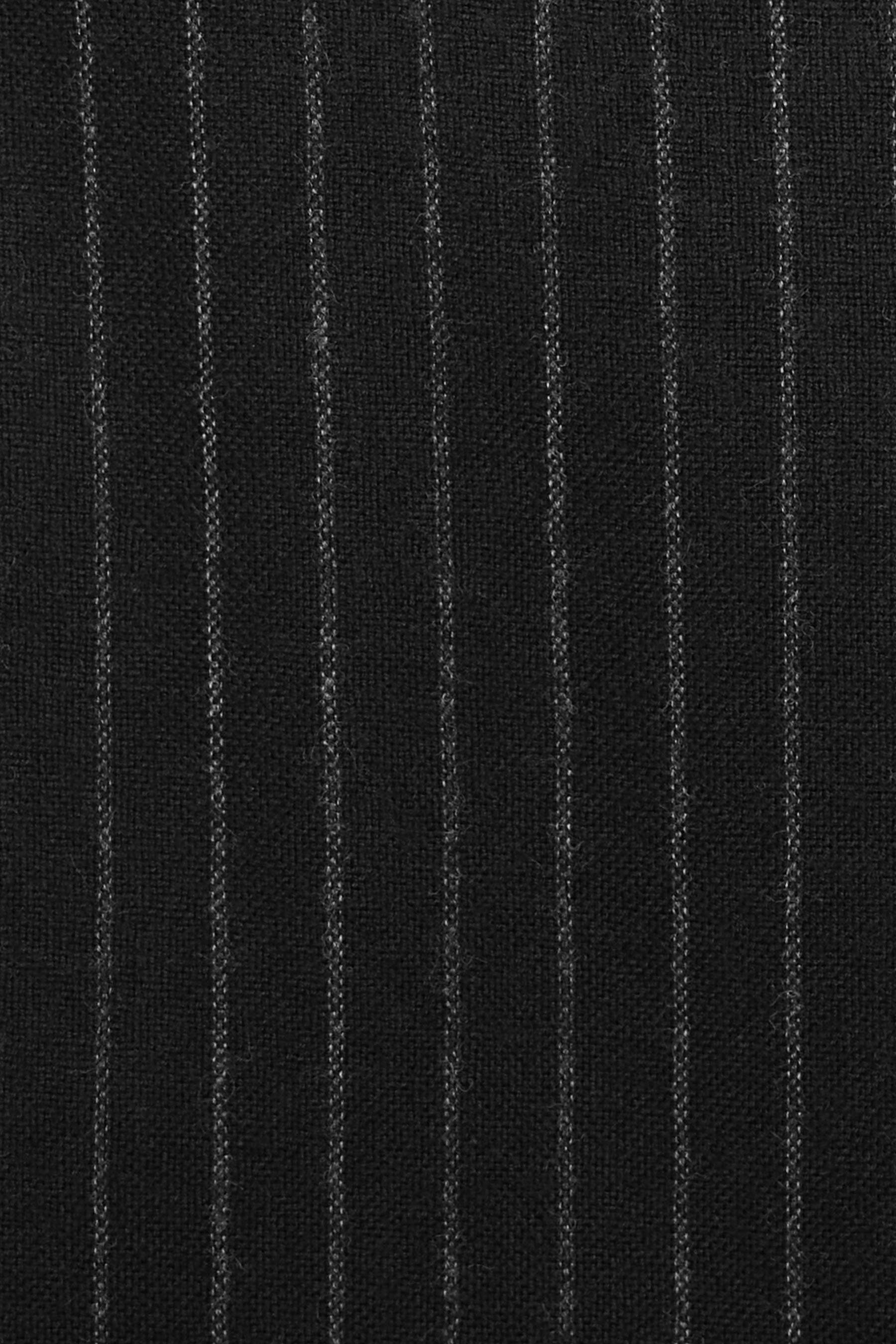 Wolle Fit Gestreifter Next Anzughose Anzughose Signature (1-tlg) Slim