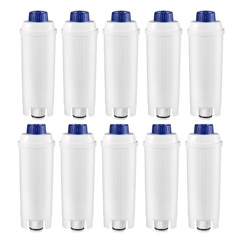 Trade-Shop Wasserfilter 10x passend für DeLonghi ECAM 23.470.S 23.466.B 23.466.S 24.210.SB, Zubehör für DeLonghi DLS C002, SER3017, 5513292811, 8004399327252, Filterpatrone / Filtergranulat