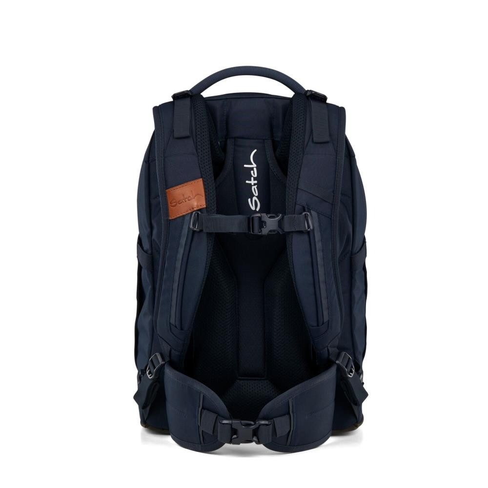 Satch Schulrucksack Pack (4tlg., inkl. Schlamperbox, Regenhülle und Geldbörse)