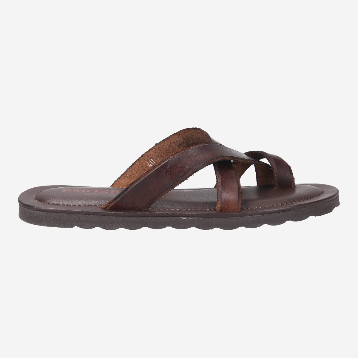 Emozioni Emozioni M5003 T.MORO 412, Sandaletten, Braun, dunkel, Herren Sandalette