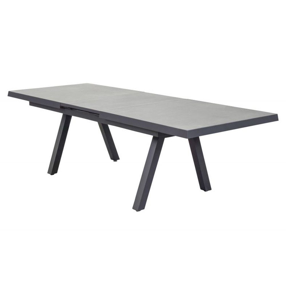 Gartentisch Ausziehtisch Gartentisch Kalifornien Esstisch Keramik 200/260x100x75cm