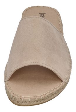 espadrij l´originale PLAGE VELOUR Keilpantolette Beige