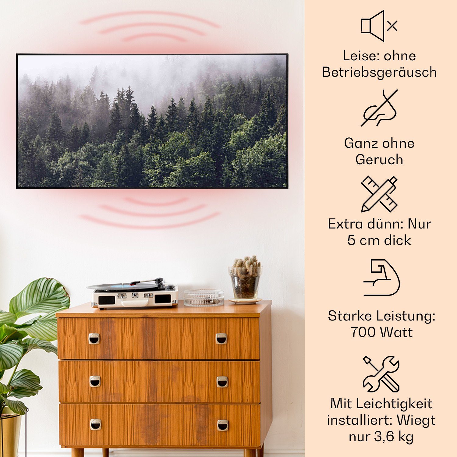 Klarstein Heizkörper Wonderwall Air Art Smart günstig online kaufen