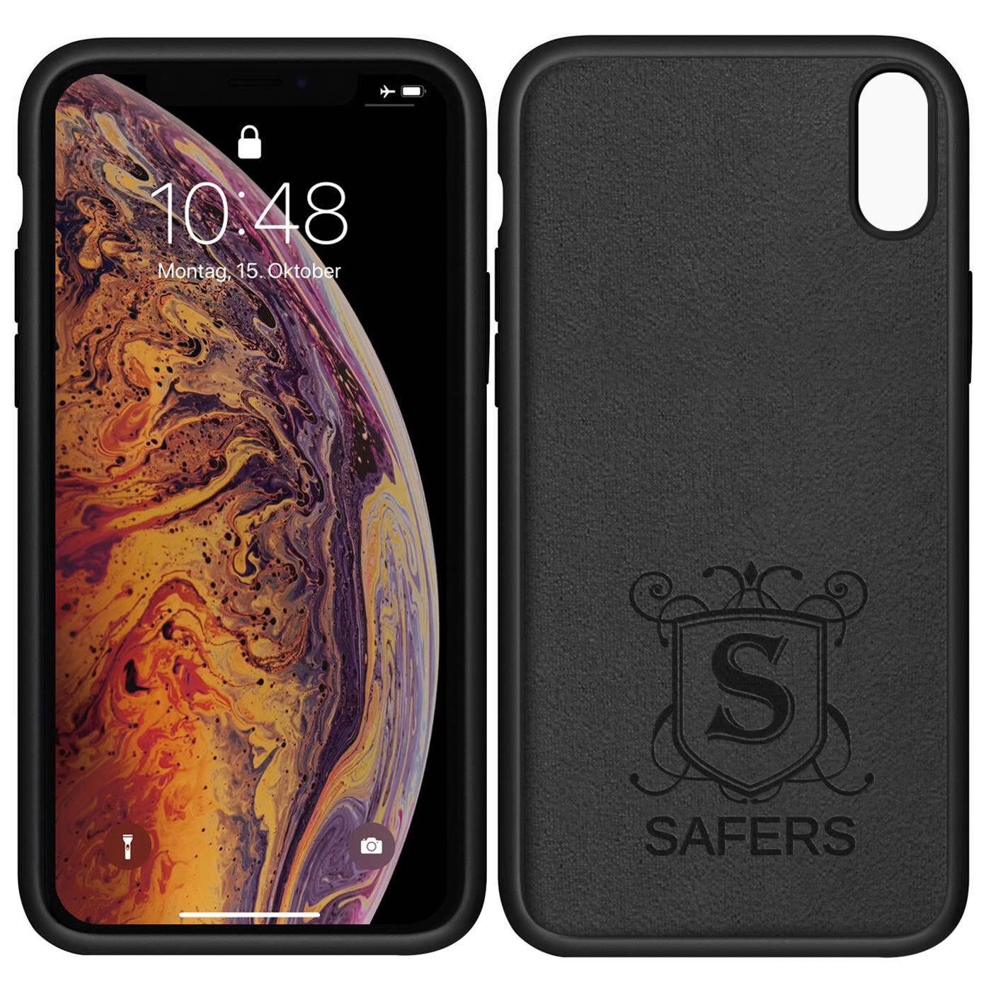CoolGadget Handyhülle Silikon Colour Series Slim Case für Apple iPhone XS Max 6,5 Zoll, Hülle weich Handy Cover für iPhone XS Max Schutzhülle