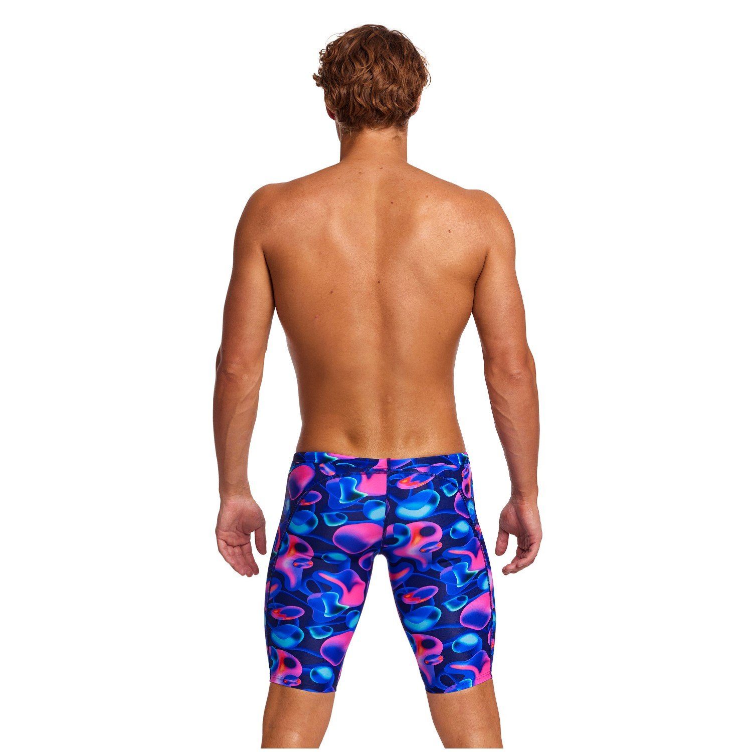 Badehose Herren Lights Trunks chlorresistent Liquid Jammer Funky