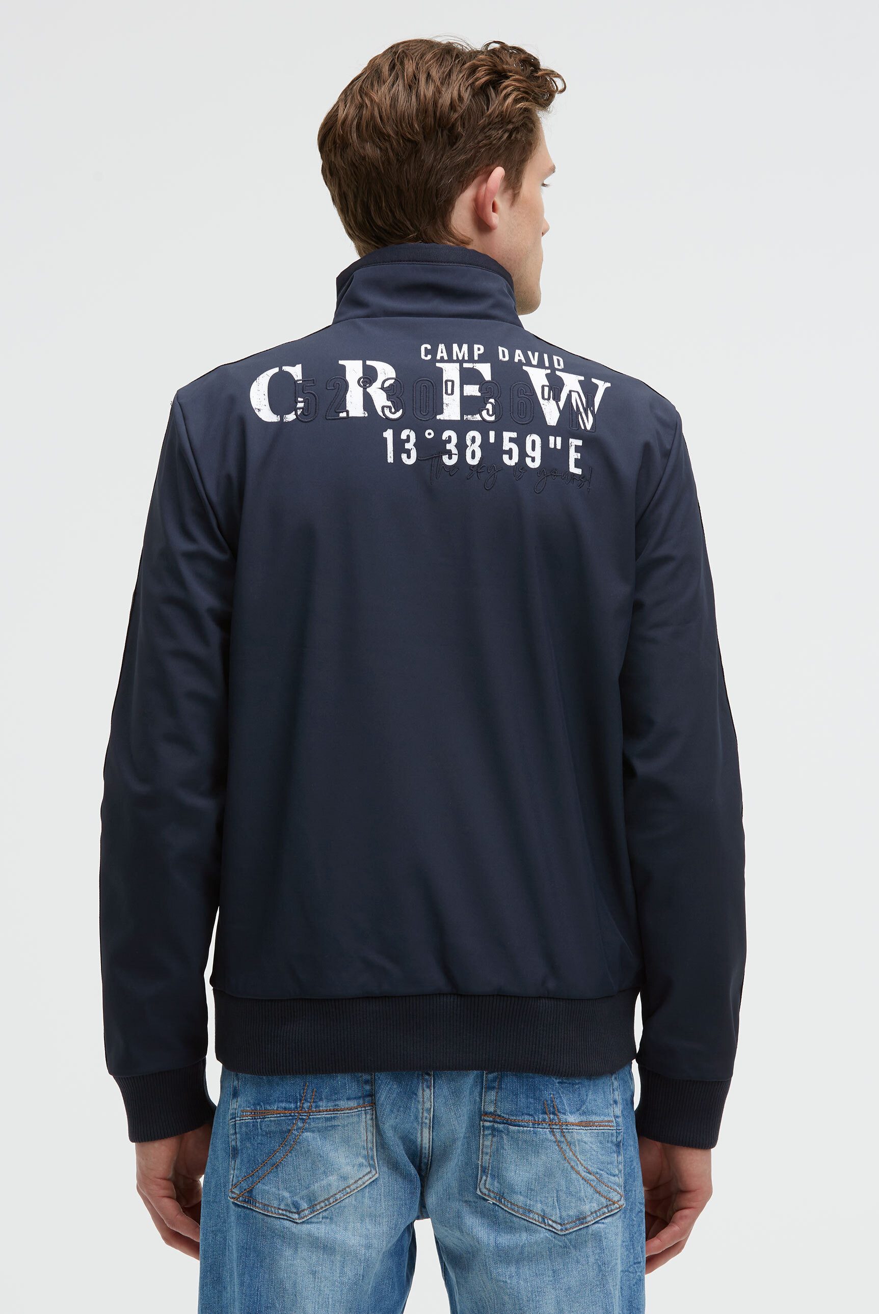 CAMP DAVID Outdoorjacke mit Stehkragen günstig online kaufen