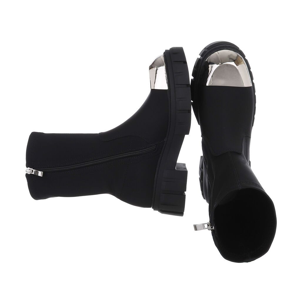 Ital-Design Damen Bikerschuhe Biker Westernstiefelette (87124868) Blockabsa günstig online kaufen