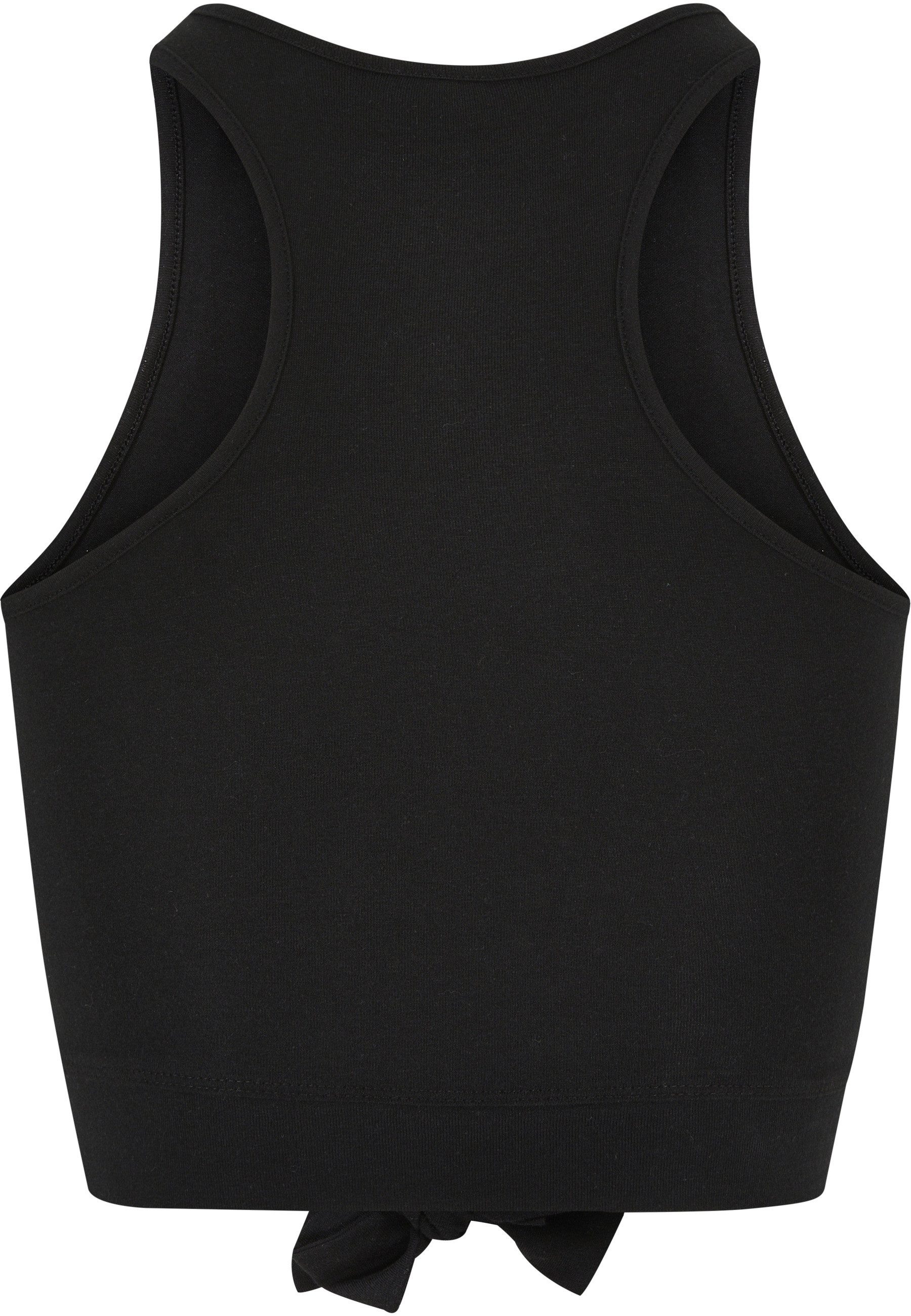 URBAN CLASSICS Tanktop Urban Classics Damen Ladies Cropped Knot Top (1-tlg)