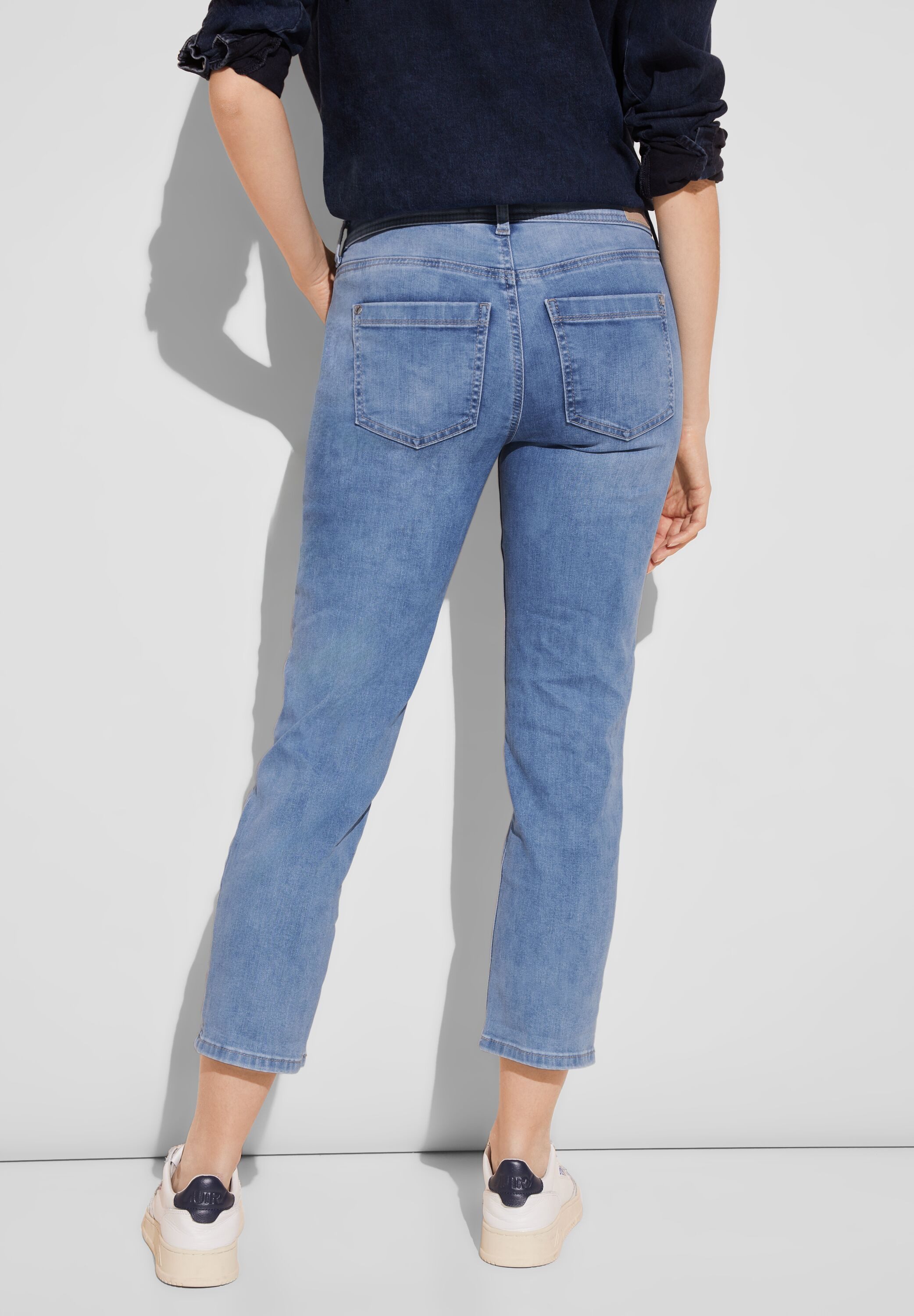 STREET ONE Comfort-fit-Jeans Middle Waist