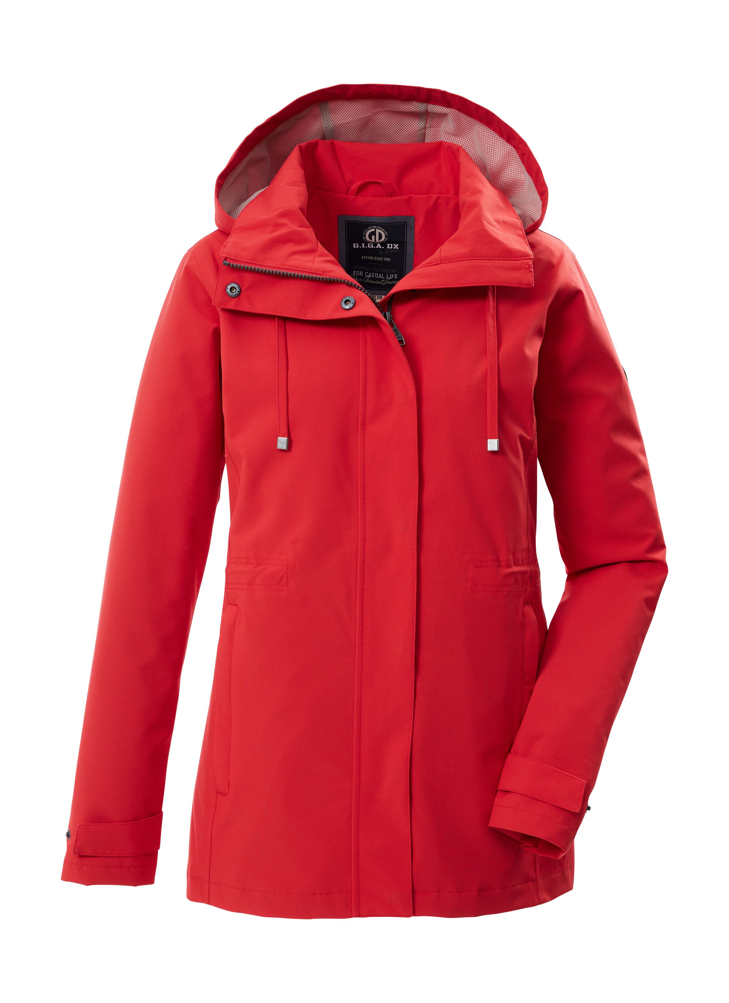 G.I.G.A. DX by killtec Funktionsjacke GS 106 WMN JCKT Winddichte, wasserabweisende Damenjacke mit verstellbarer Passform
