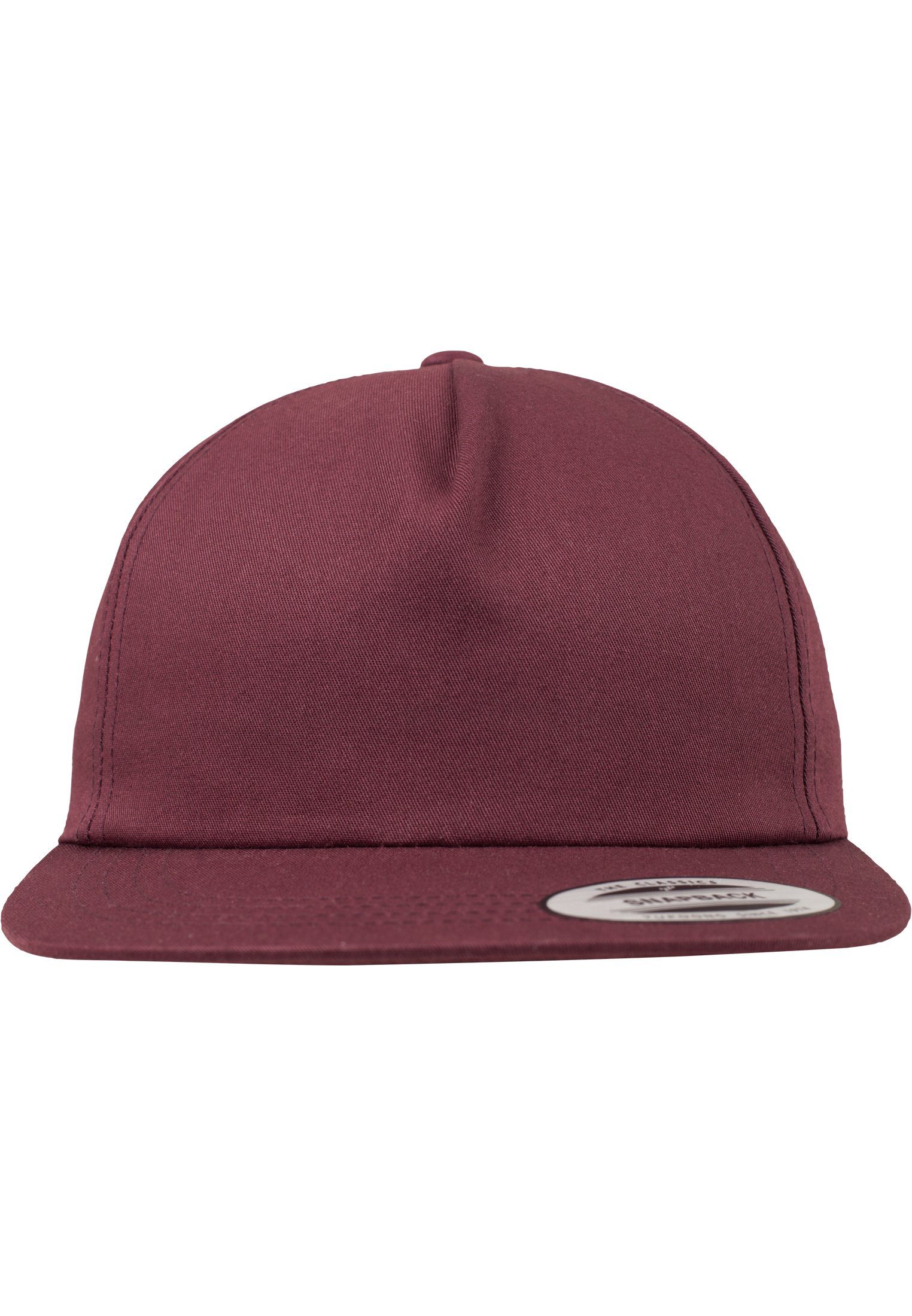 Flexfit Flex Cap Snapback Brushed Cotton Twill Mid-Profile, Farblich  passende Schirmunterseite