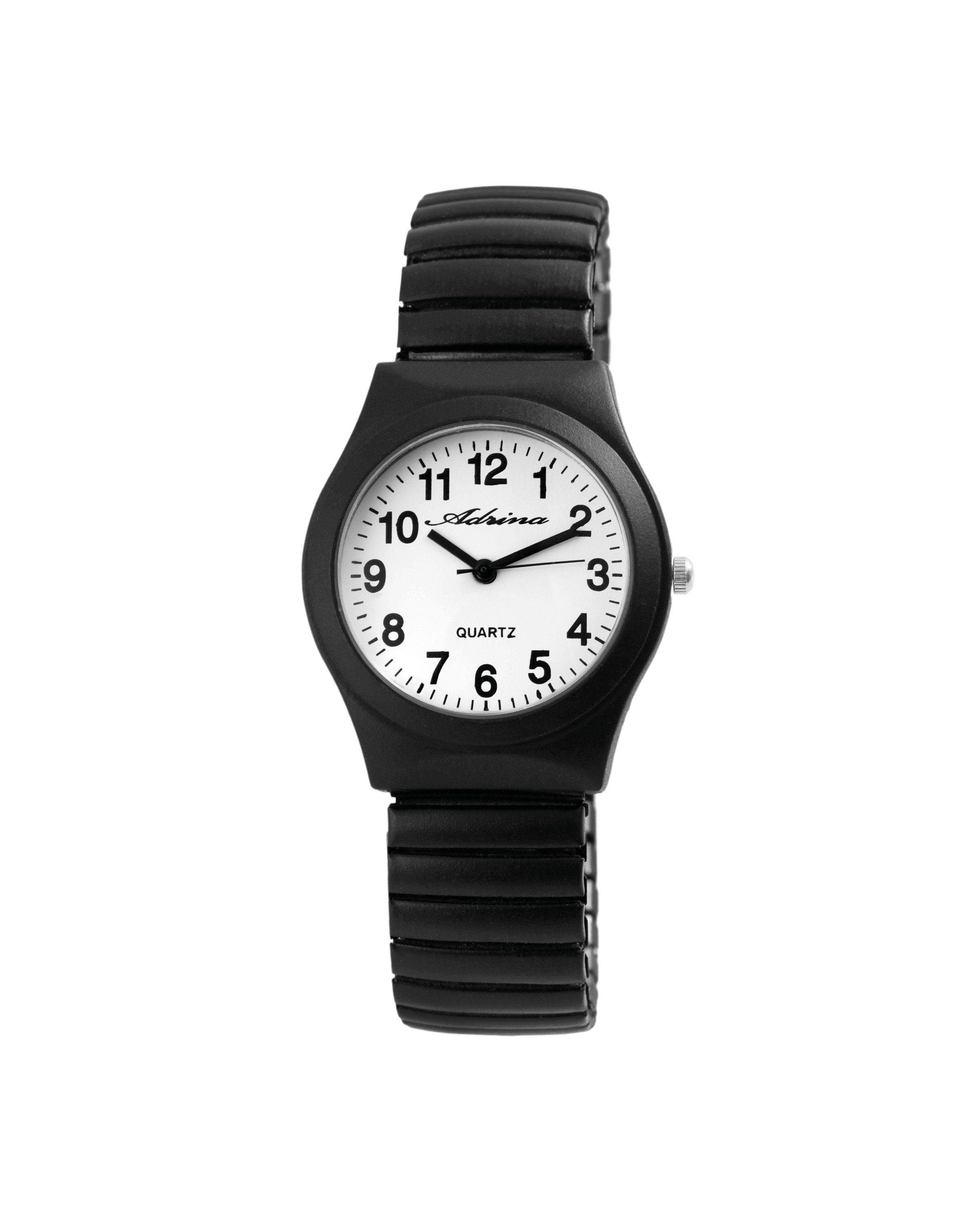 Quarzuhr Adrina Damenarmbanduhr mit Edelstahlzugband, Ø 34 mm (Colores)