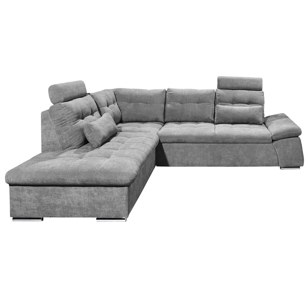 dunkel Ecksofa, Ecksofa cm 260x103x219 LOMADOX Lomadox dunkelgrau grau