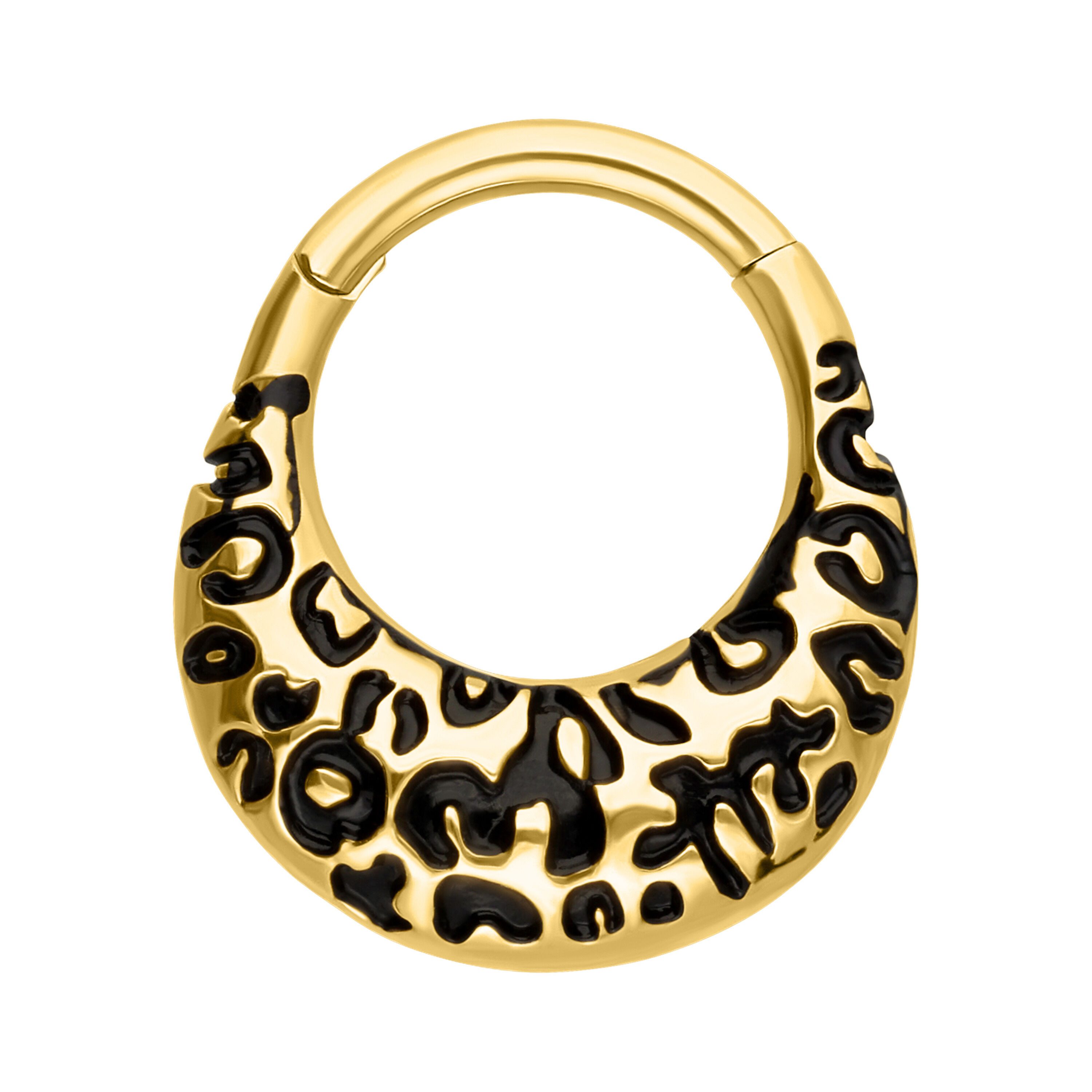 Wildcat Nasenpiercing Leopard Septum Clicker für Ohr, Nase, Durchmesser: 8, günstig online kaufen