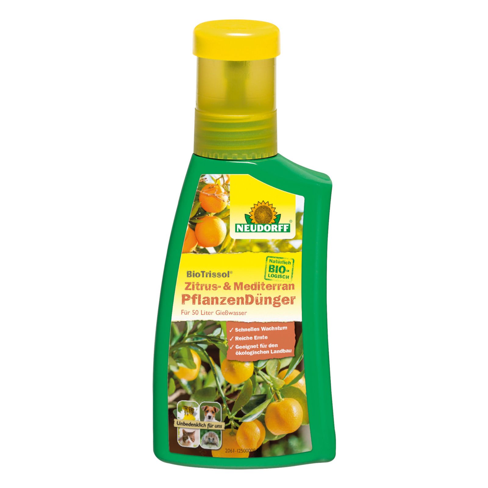 Pflanzendünger BioTrissol Zitrus- & MediterranpflanzenDünger - 250 ml