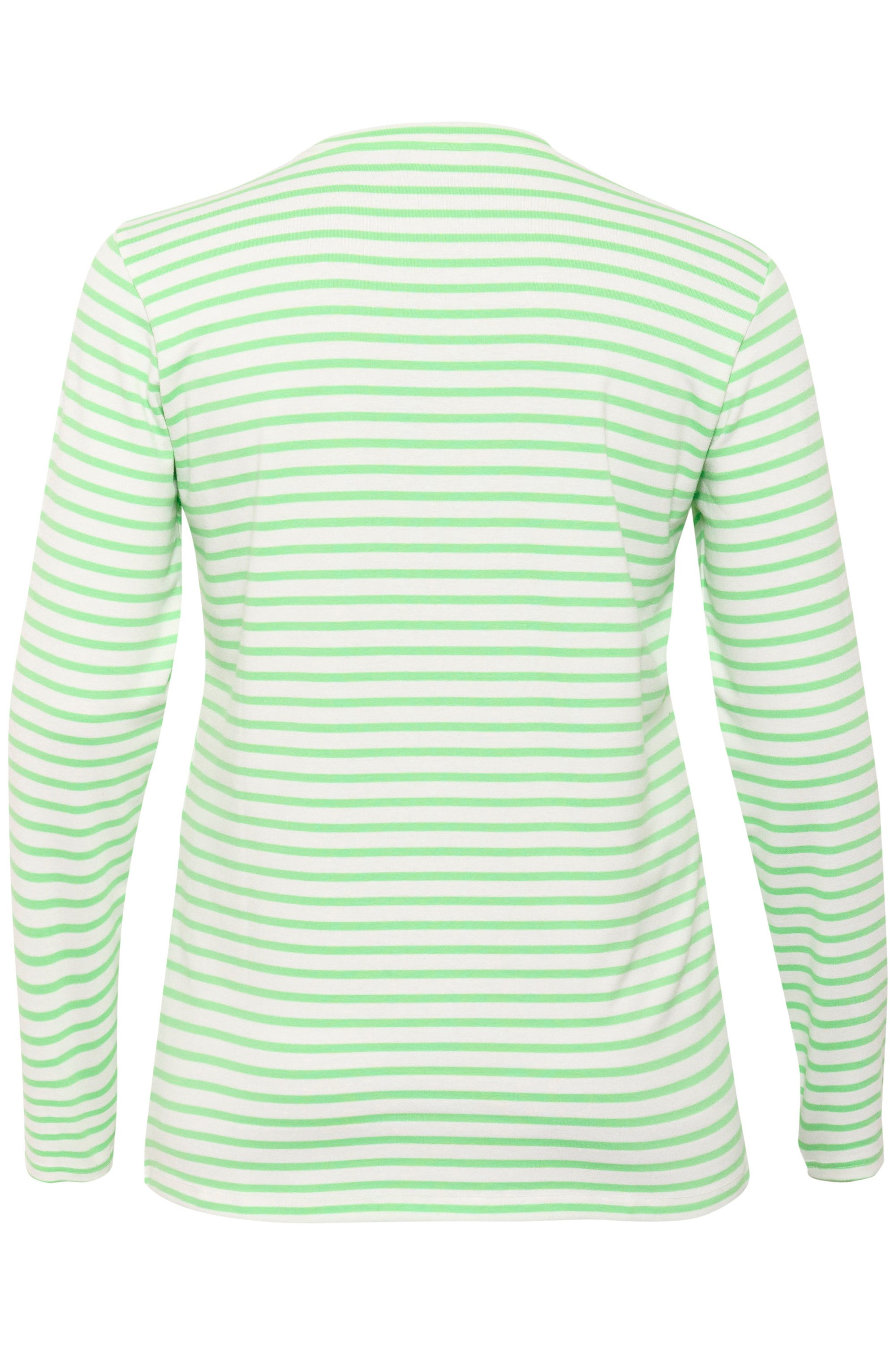 KAFFE Curve Langarmbluse Langarm-Shirt KClia Große günstig online kaufen