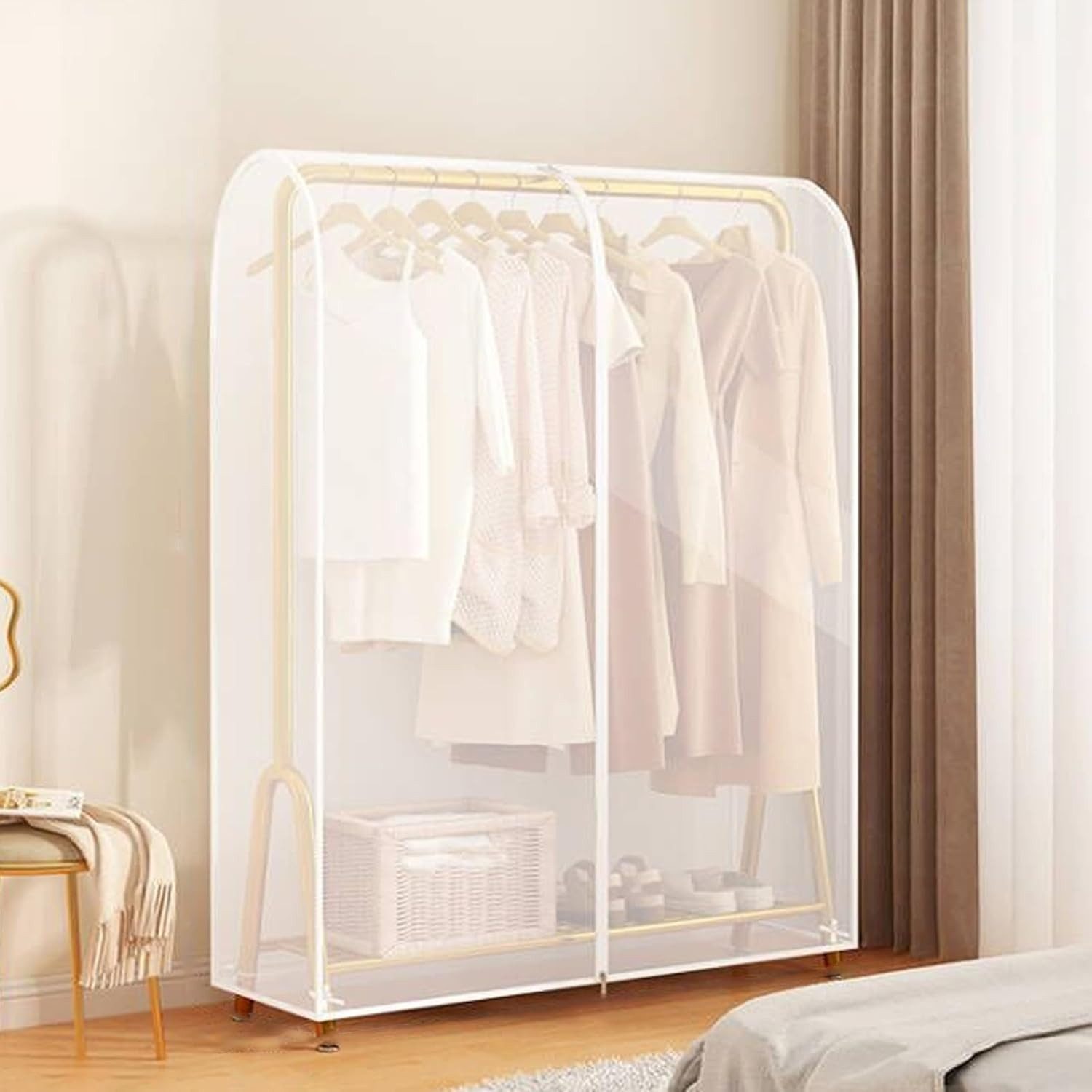 Coonoor Kleiderständer Kleiderbügelbezug mit Reißverschluss, Staubschutzbez günstig online kaufen