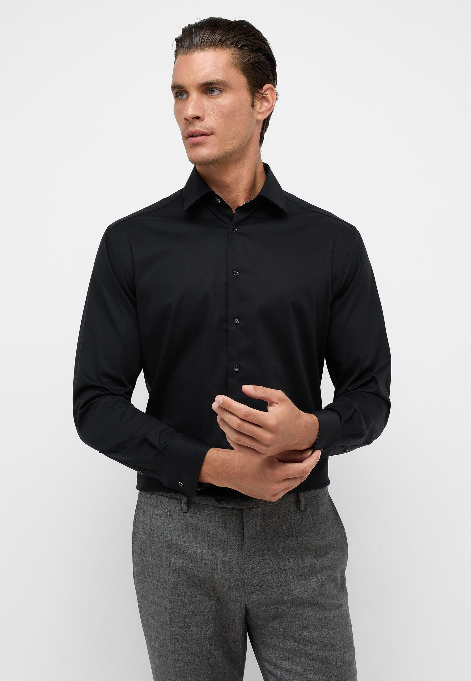 Eterna Langarmhemd MODERN FIT günstig online kaufen