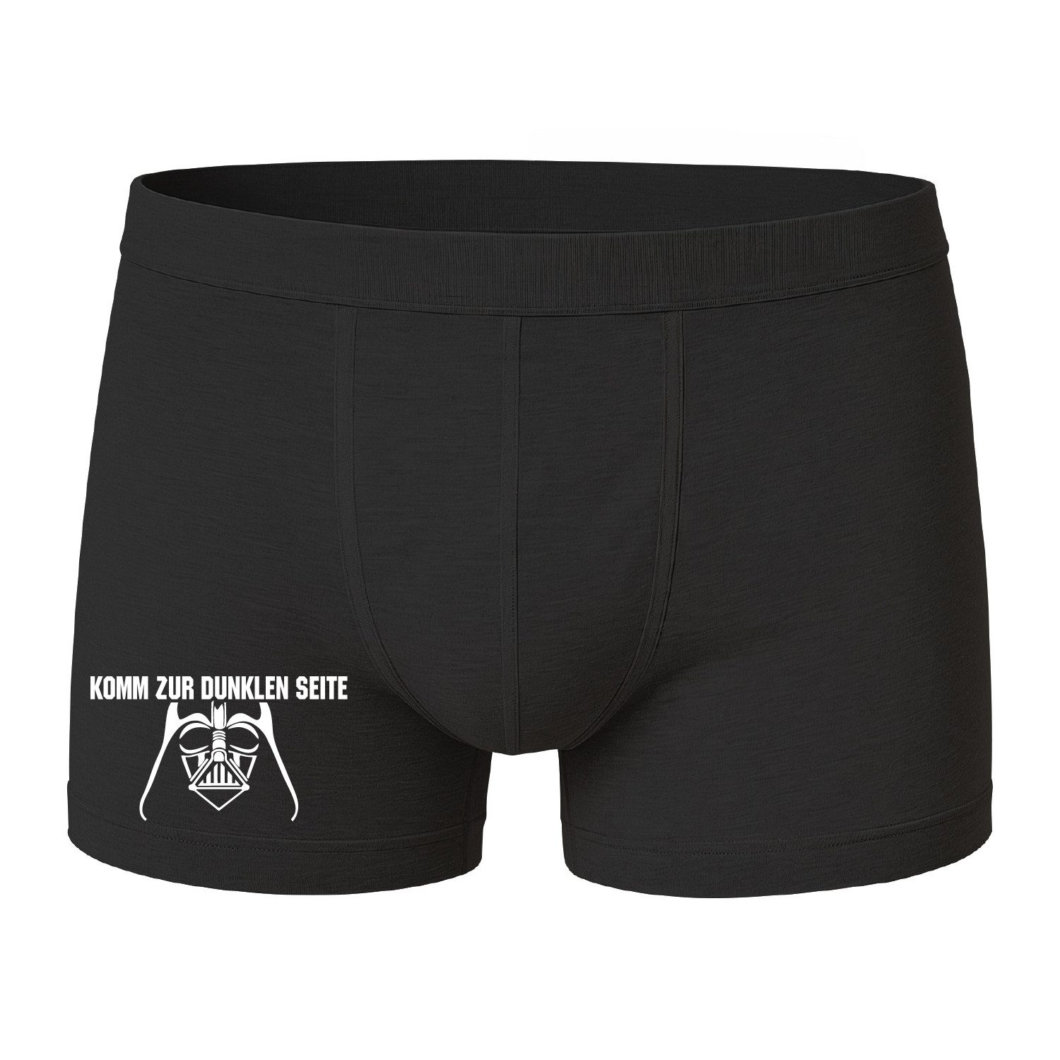 deinshirt Boxershorts Boxershorts komm zur dunklen Seite mit Motiv bedruckt