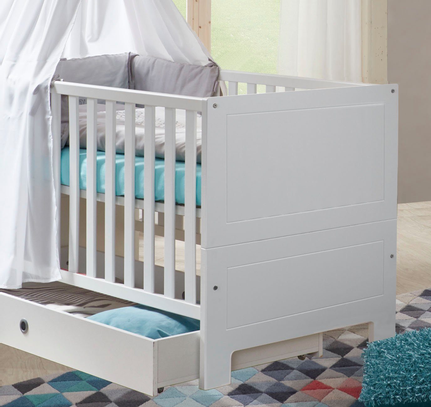 Arthur Berndt Thilo bed drawer, Made in Germany