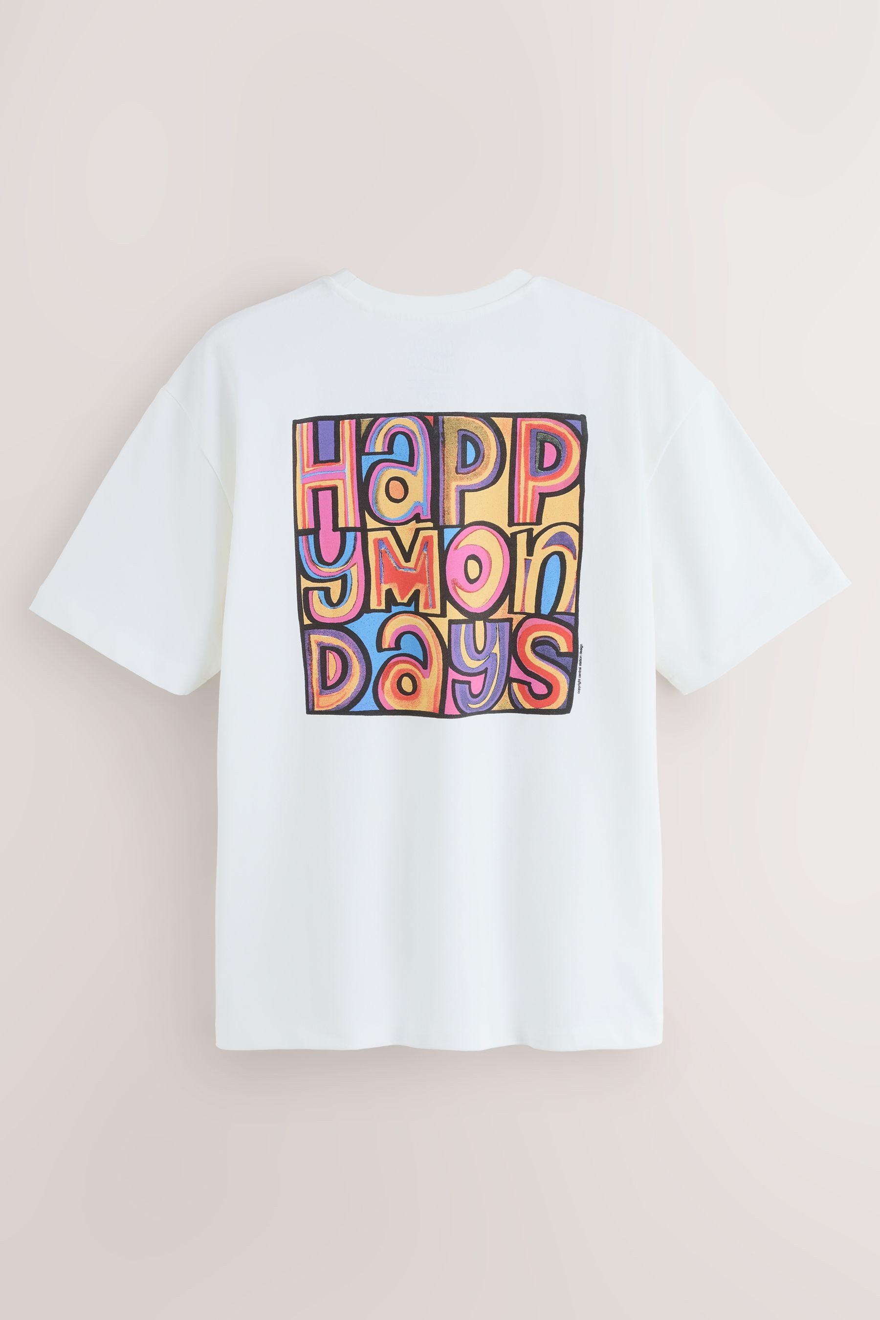 Next T-Shirt Regular Fit Band-T-Shirt mit Grafik-Print (1-tlg)