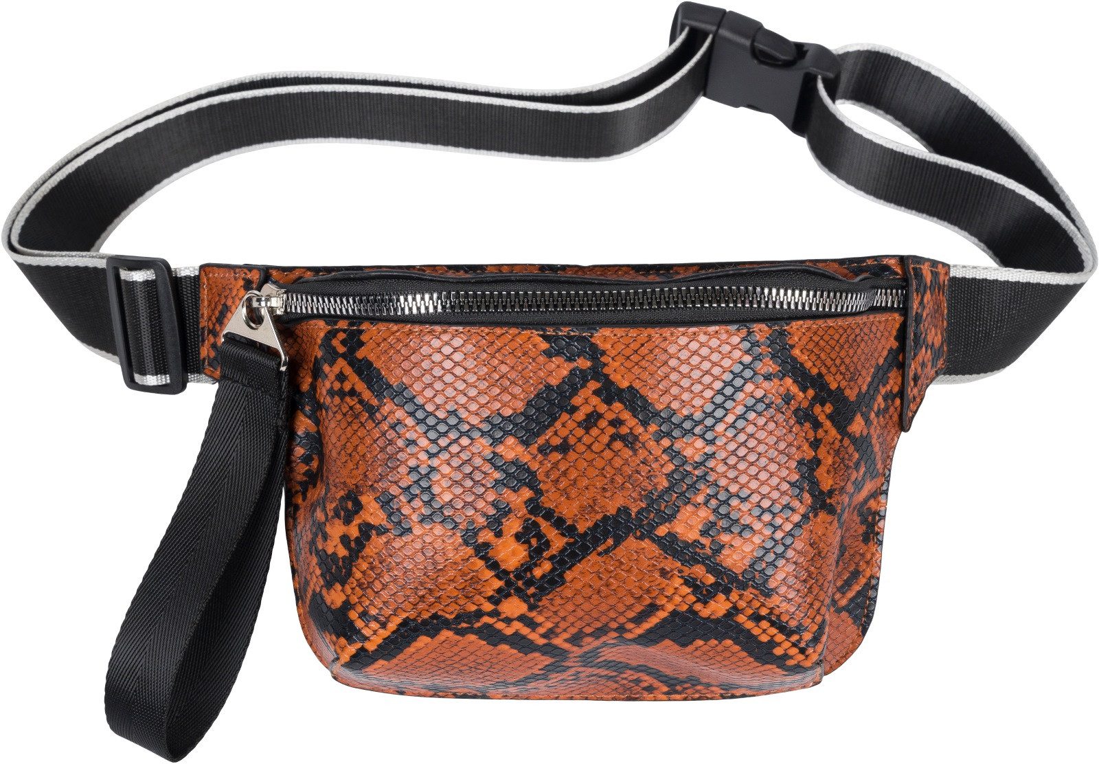 styleBREAKER Gürteltasche Bauchtasche mit Schlangen Muster, Gürteltasche (1-tlg)