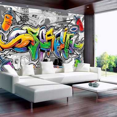 Consalnet Fototapete »Buntes Graffiti«, glatt, Motiv